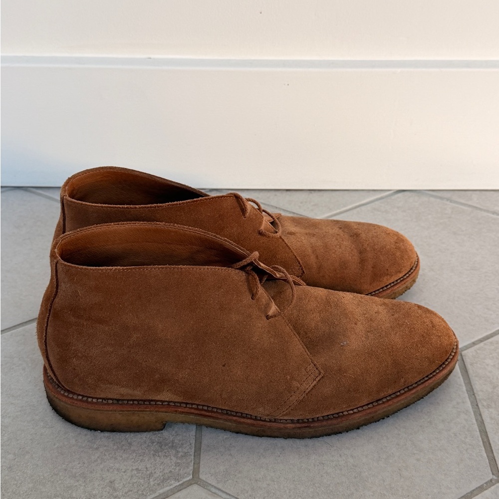 JCrew Kenton Men's Brown Suede Chukka Boots